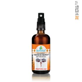 Halsspray, tibetische Tropfen, Propolis, Bioherba