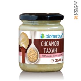 СУСАМОВ ТАХАН 100% смлян белен сусам, 250гр